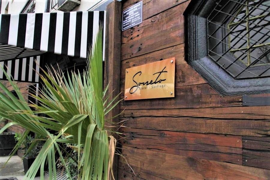 Hotel Sonetto 圣地亚哥 外观 照片